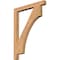 Ekena Millwork Westlake Block Smooth Bracket, Western Red Cedar, 3 1/2"W x 36"D x 48"H BKT04X36X48WTL05SWR - alternate 1